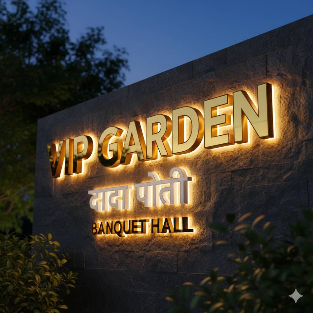 Work by VIP Garden & Dada Poti Banquet Hall